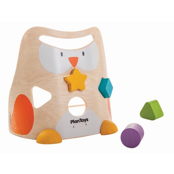 Plantoys Steckspielzeug Eule