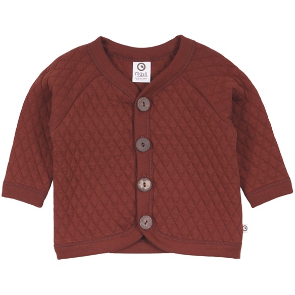Müsli Sweatjacke Quilt
